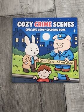 Cute and Comfy Coloring Book - Blue